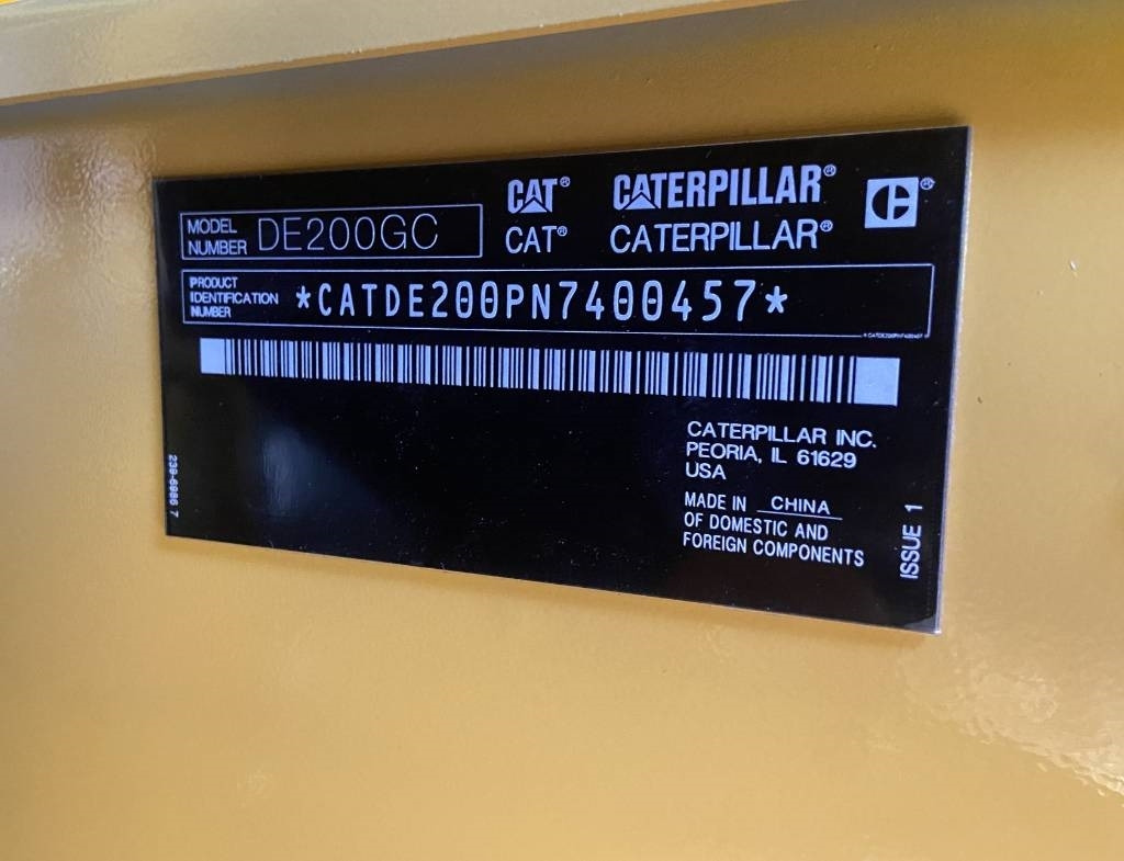 Generador industriale nuevo CAT DE200GC - 200 kVA Stand-by Generator - DPX-18211: foto 20