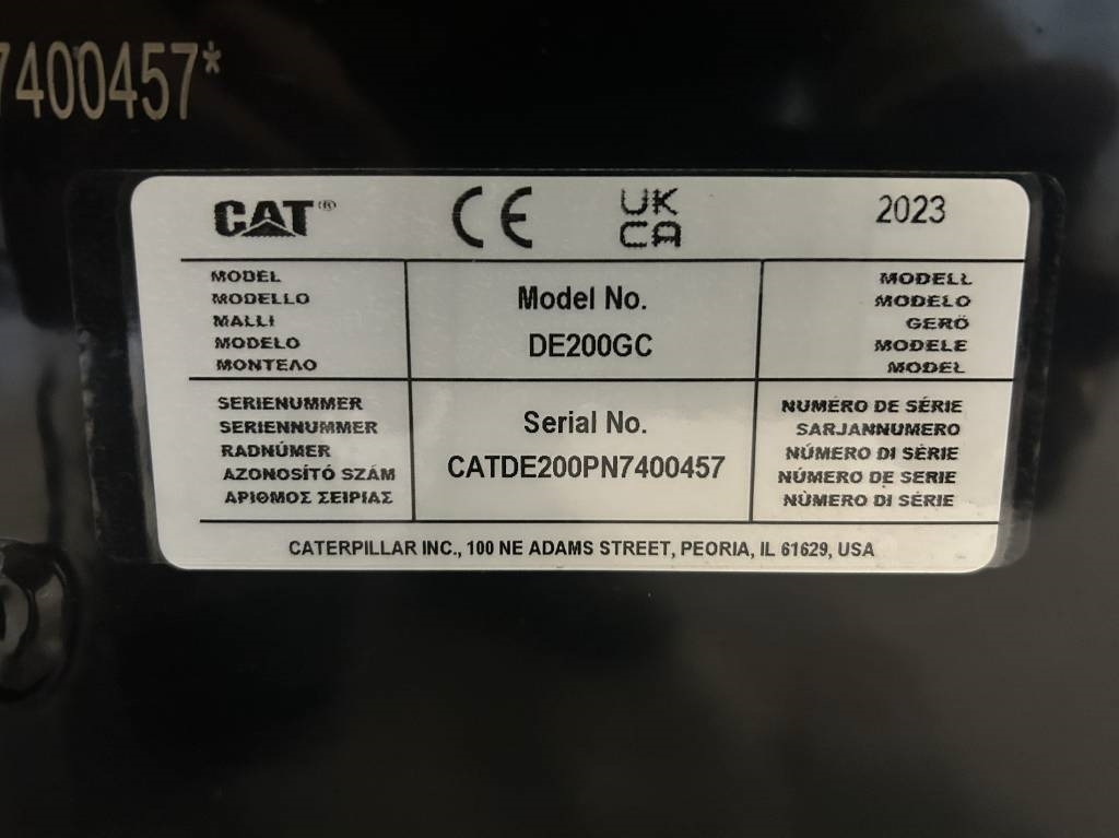 Generador industriale nuevo CAT DE200GC - 200 kVA Stand-by Generator - DPX-18211: foto 21