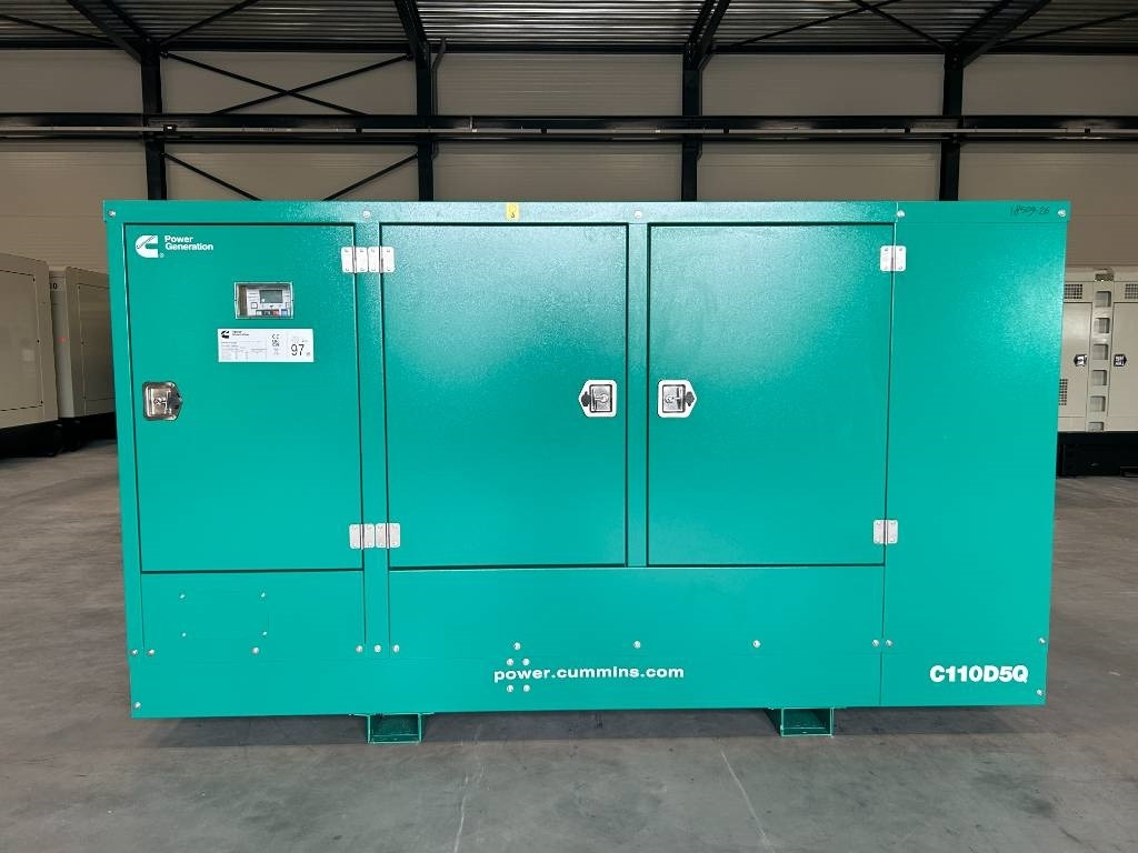 Cummins C110D5Q - 110 kVA Generator - DPX-18509-Q - Generador industriale: foto 1 Cummins C110D5Q - 110 kVA Generator - DPX-18509-Q - Generador industriale: foto 1