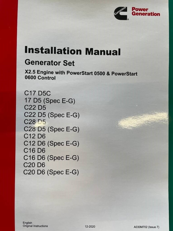 Generador industriale Cummins C22D5 - 22 kVA Surplus genset - DPX-18501: foto 21