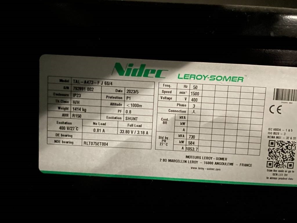 Generador industriale Doosan DP180LB - 710 kVA Surplus genset - DPX 19857-3: foto 21 Generador industriale Doosan DP180LB - 710 kVA Surplus genset - DPX 19857-3: foto 21