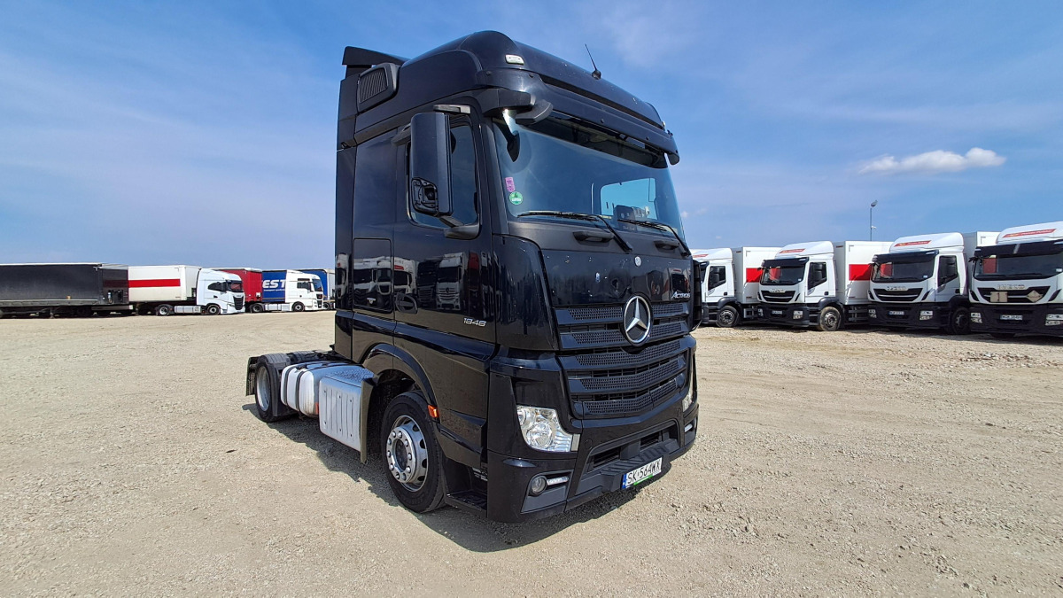 MERCEDES BENZ ACTROS 1848 LS CIĄGNIK SIODŁOWY - Cabeza tractora: foto 1 MERCEDES BENZ ACTROS 1848 LS CIĄGNIK SIODŁOWY - Cabeza tractora: foto 1