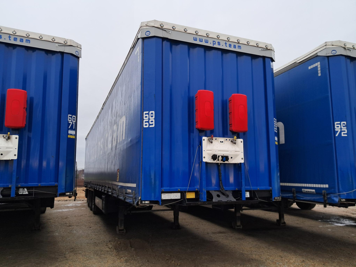 Remolque con toldo KRONE SD KURTYNOWA: foto 1