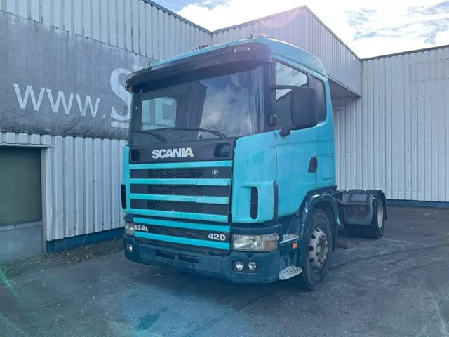 Scania R 124 L 420 , Manual Gearbox , Airco , Retarder - Cabeza tractora: foto 1 Scania R 124 L 420 , Manual Gearbox , Airco , Retarder - Cabeza tractora: foto 1