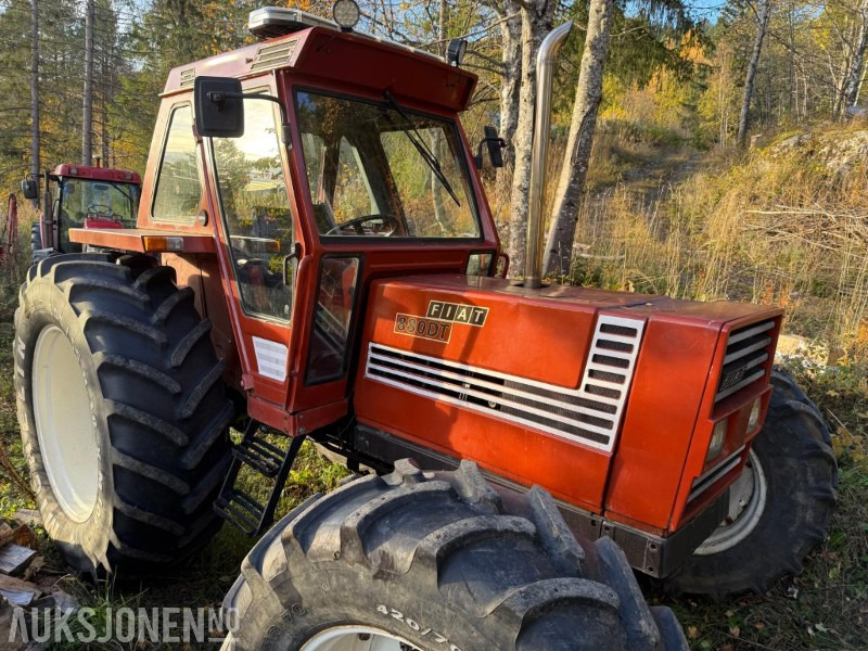 1980 Fiat 880 m/Turbo, nylig oppusset - Tractor: foto 4 1980 Fiat 880 m/Turbo, nylig oppusset - Tractor: foto 4