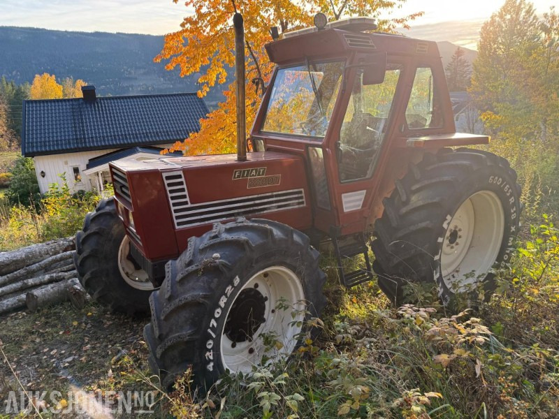 1980 Fiat 880 m/Turbo, nylig oppusset - Tractor: foto 1 1980 Fiat 880 m/Turbo, nylig oppusset - Tractor: foto 1