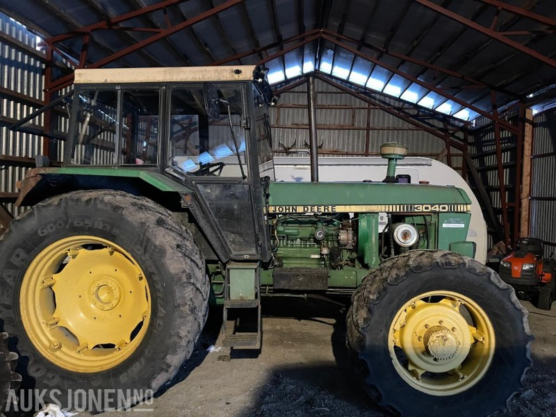1980 John Deere 3040 traktor HURTIGGIR MVA FRI - Tractor: foto 3 1980 John Deere 3040 traktor HURTIGGIR MVA FRI - Tractor: foto 3