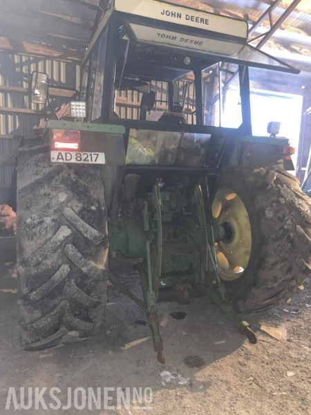 1980 John Deere 3040 traktor HURTIGGIR MVA FRI - Tractor: foto 4 1980 John Deere 3040 traktor HURTIGGIR MVA FRI - Tractor: foto 4