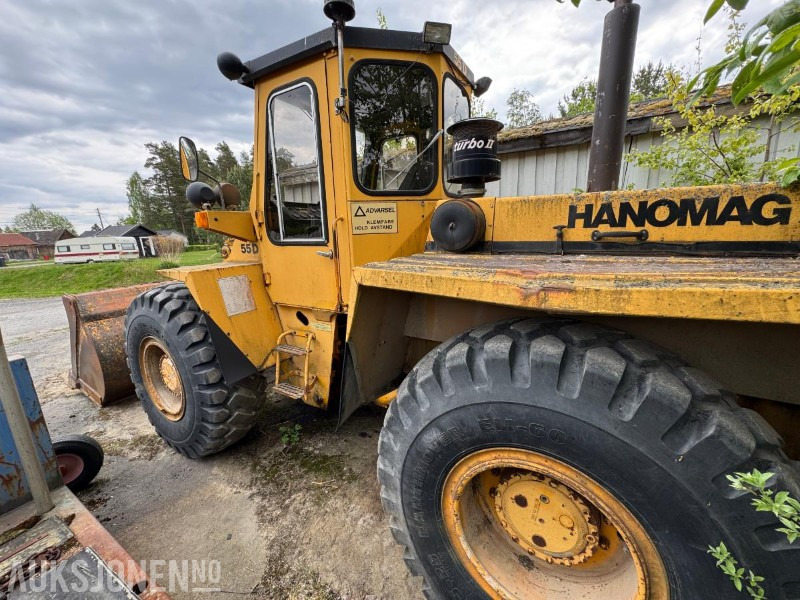 1985 Hanomag 55D hjullaster med skuffe - Cargadora de ruedas: foto 3 1985 Hanomag 55D hjullaster med skuffe - Cargadora de ruedas: foto 3