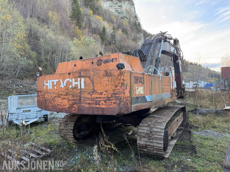 1987 Hitachi UH 143 beltegraver - Excavadora: foto 4 1987 Hitachi UH 143 beltegraver - Excavadora: foto 4