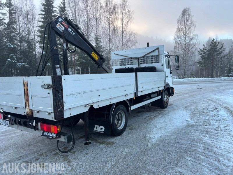 2000 MAN 8.163 LLC MED HIAB KRAN - Camión grúa: foto 4 2000 MAN 8.163 LLC MED HIAB KRAN - Camión grúa: foto 4