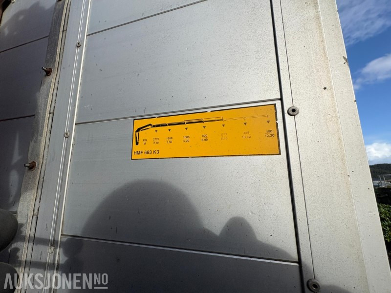 Camión grúa 2004 Iveco 120E24 EUROCARGO kranbil - registrert for 5 sitteplasser: foto 9