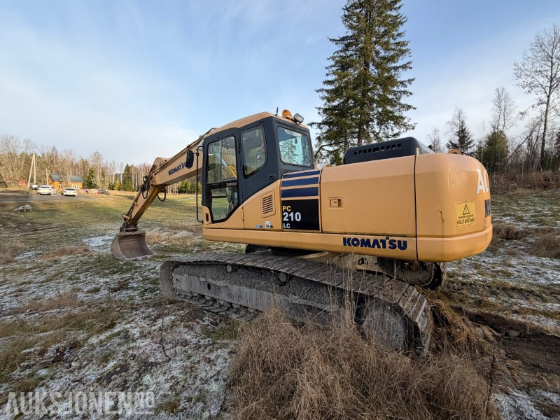 2004 Komatsu PC210LC-7K Beltegraver - S70 - Graveskuff 103 cm - Excavadora: foto 4 2004 Komatsu PC210LC-7K Beltegraver - S70 - Graveskuff 103 cm - Excavadora: foto 4