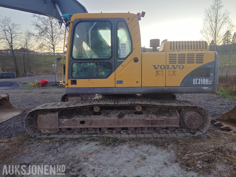 2006 Volvo EC 210B med Engcon EC20 tiltrotor, pusseskuff og graveskuff - Excavadora: foto 5 2006 Volvo EC 210B med Engcon EC20 tiltrotor, pusseskuff og graveskuff - Excavadora: foto 5