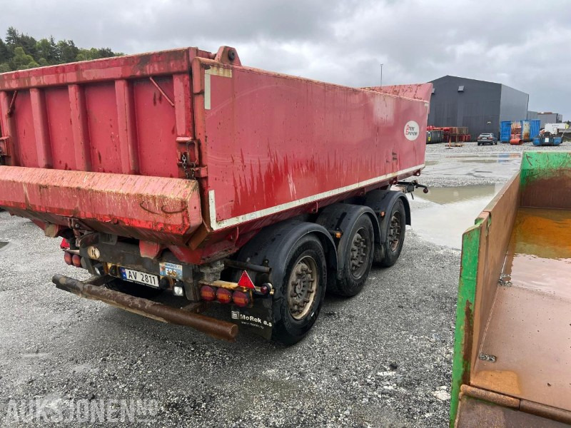 2007 M&V Trailer Treakslet dumperhenger - Remolque volquete: foto 5 2007 M&V Trailer Treakslet dumperhenger - Remolque volquete: foto 5
