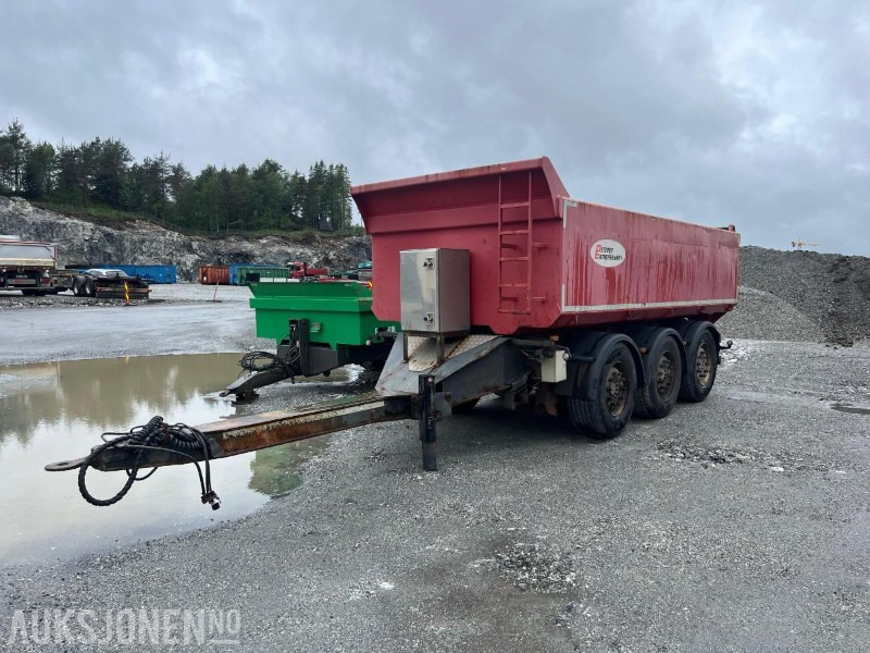 2007 M&V Trailer Treakslet dumperhenger - Remolque volquete: foto 1 2007 M&V Trailer Treakslet dumperhenger - Remolque volquete: foto 1