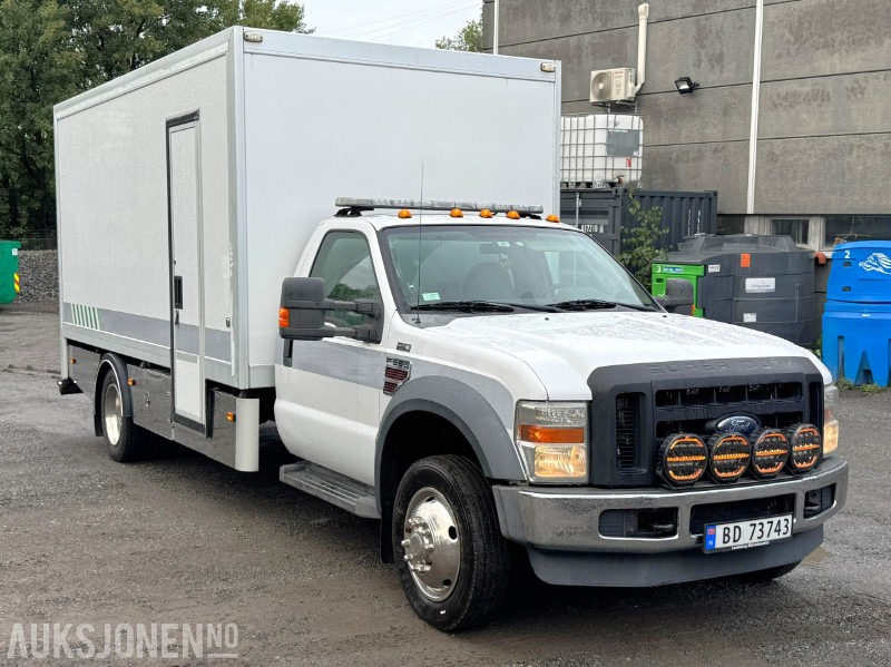 2008 Ford F-550 XL SuperDuty V8 PowerStroke, verkstedvogn/servicebil, Rioned spyleaggregat, Sortimo, fjernstyring, kraftuttak, EU til 06.2026! - Camión caja cerrada: foto 3 2008 Ford F-550 XL SuperDuty V8 PowerStroke, verkstedvogn/servicebil, Rioned spyleaggregat, Sortimo, fjernstyring, kraftuttak, EU til 06.2026! - Camión caja cerrada: foto 3