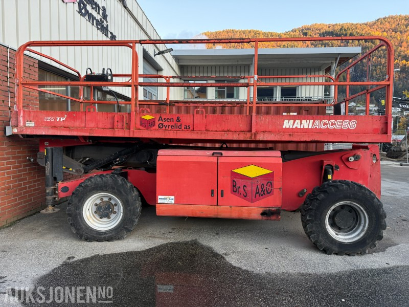 2008 Manitou BF 150 TP terrengåande sakselift 6357 timer - Plataforma elevadora: foto 1 2008 Manitou BF 150 TP terrengåande sakselift 6357 timer - Plataforma elevadora: foto 1