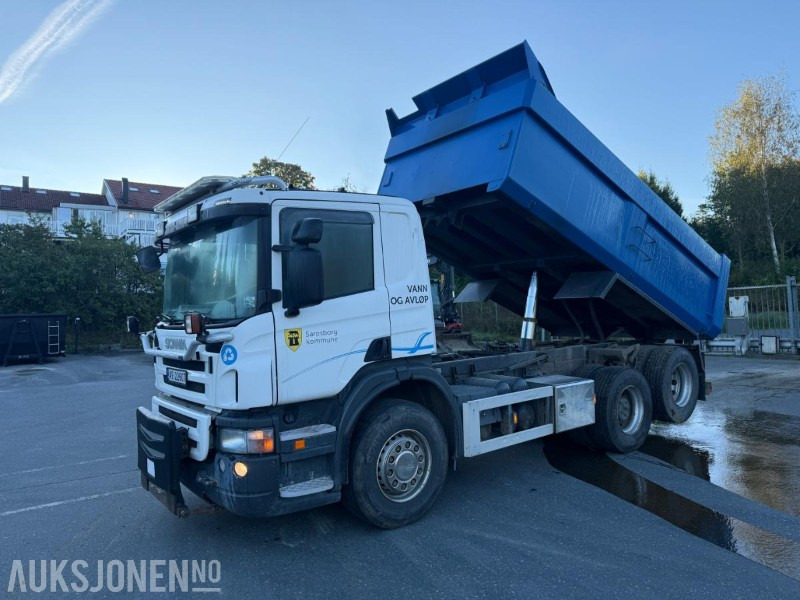 2008 Scania P420 TIPPBIL- BRØYTERIGGET - SERVICEHISTORIKK - LAV KM - NYLIG EU-GODKJENT. - Camión volquete: foto 3 2008 Scania P420 TIPPBIL- BRØYTERIGGET - SERVICEHISTORIKK - LAV KM - NYLIG EU-GODKJENT. - Camión volquete: foto 3