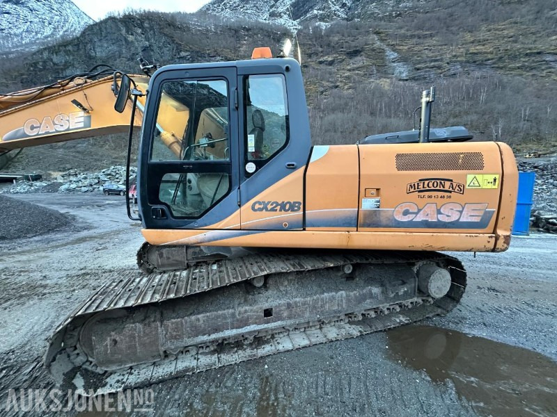 2009 Case CX210B Sertifisert Beltegraver m/Montabert CPA225E boretårn - Excavadora: foto 3 2009 Case CX210B Sertifisert Beltegraver m/Montabert CPA225E boretårn - Excavadora: foto 3