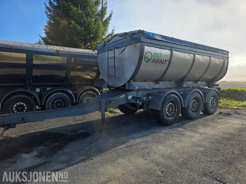 2009 Nor Slep PHV-24D asfalt henger 3 akslet - Remolque volquete: foto 1 2009 Nor Slep PHV-24D asfalt henger 3 akslet - Remolque volquete: foto 1