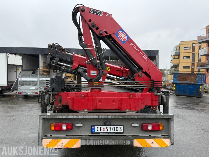 2010 Mitsubishi Fuso Canter 7C18 m/ HMF 635-K2 kran – lav km, fjernstyring - Camión grúa: foto 5 2010 Mitsubishi Fuso Canter 7C18 m/ HMF 635-K2 kran – lav km, fjernstyring - Camión grúa: foto 5