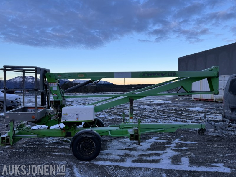 2011 Niftylift 120 ME - Tilhengermontert Elektrisk Bomlift - 12 meters arbeidshøyde - Sertifiseret til oktober 2026 - Plataforma elevadora: foto 5 2011 Niftylift 120 ME - Tilhengermontert Elektrisk Bomlift - 12 meters arbeidshøyde - Sertifiseret til oktober 2026 - Plataforma elevadora: foto 5