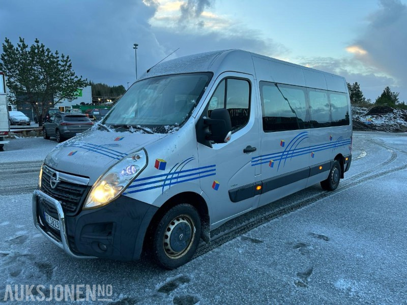 2012 Opel Movano, 15-seter minibuss, 171963km - Minibús, Furgoneta de pasajeros: foto 1 2012 Opel Movano, 15-seter minibuss, 171963km - Minibús, Furgoneta de pasajeros: foto 1