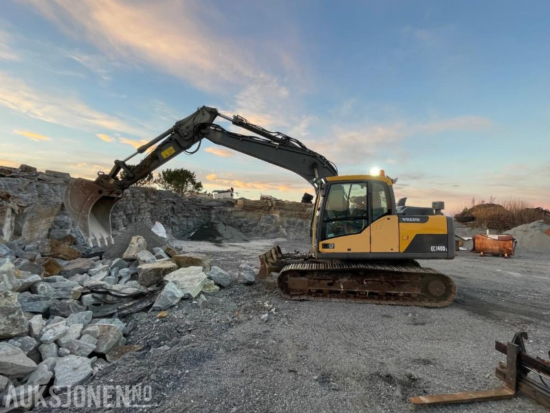 2012 Volvo Ec140dl GRAVEMASKIN - 7800Timer - Excavadora: foto 1 2012 Volvo Ec140dl GRAVEMASKIN - 7800Timer - Excavadora: foto 1