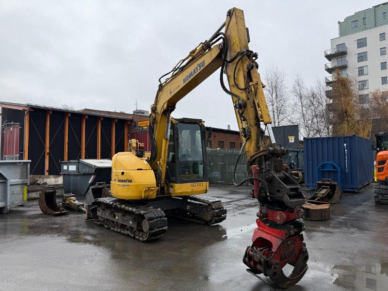 2014 Komatsu PC78-8US gravemaskin, tiltrotator, klype, flere skuffer, pigghammer, lavt timetall! - Excavadora: foto 3 2014 Komatsu PC78-8US gravemaskin, tiltrotator, klype, flere skuffer, pigghammer, lavt timetall! - Excavadora: foto 3