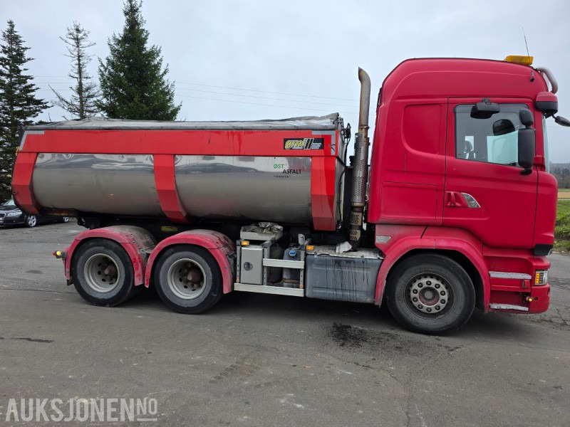 2014 Scania R 580 asfaltbil/tippbil - Camión volquete: foto 4 2014 Scania R 580 asfaltbil/tippbil - Camión volquete: foto 4