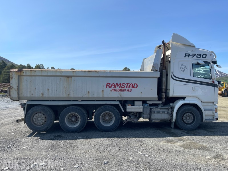 2014 Scania R730 Tridem Brøyterigget tippbil m/ underliggende skjær fra 2021! Euro 6 - Camión volquete: foto 5 2014 Scania R730 Tridem Brøyterigget tippbil m/ underliggende skjær fra 2021! Euro 6 - Camión volquete: foto 5