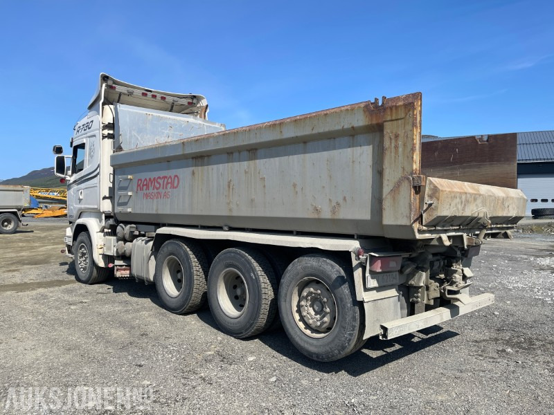 2014 Scania R730 Tridem Brøyterigget tippbil m/ underliggende skjær fra 2021! Euro 6 - Camión volquete: foto 3 2014 Scania R730 Tridem Brøyterigget tippbil m/ underliggende skjær fra 2021! Euro 6 - Camión volquete: foto 3