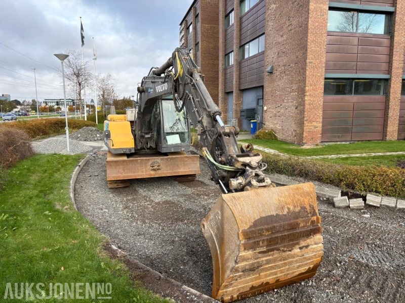 Leasing de  2014 Volvo EC140D, Steelwrist tiltrotator 2014 Volvo EC140D, Steelwrist tiltrotator: foto 9