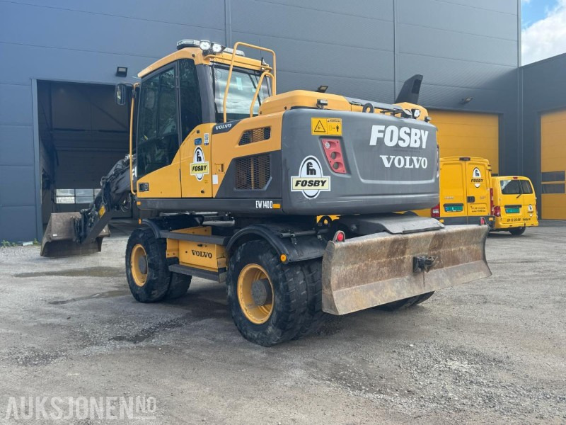 2014 Volvo EW140D hjulgraver m/ Rototilt R4, S60-feste - Excavadora: foto 4 2014 Volvo EW140D hjulgraver m/ Rototilt R4, S60-feste - Excavadora: foto 4