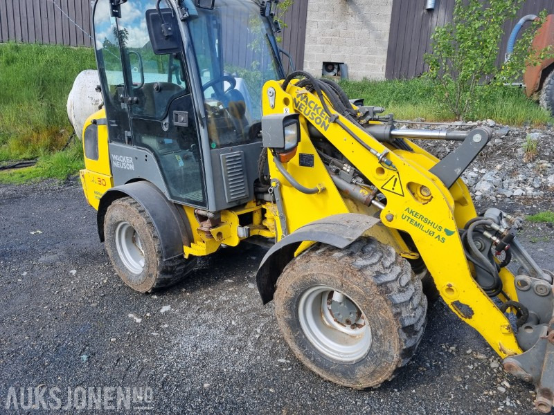 2014 Wacker Neuson WL 30 hjullaster 1754 timer med mye utstyr - Cargadora de ruedas: foto 4 2014 Wacker Neuson WL 30 hjullaster 1754 timer med mye utstyr - Cargadora de ruedas: foto 4