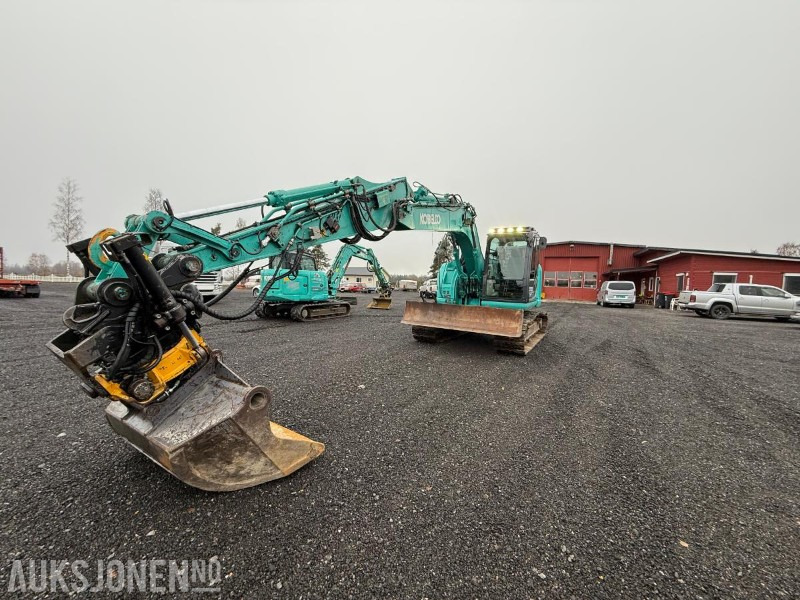 2015 Kobelco SK140SRLC-3 beltegraver med tiltrotator - Excavadora: foto 1 2015 Kobelco SK140SRLC-3 beltegraver med tiltrotator - Excavadora: foto 1