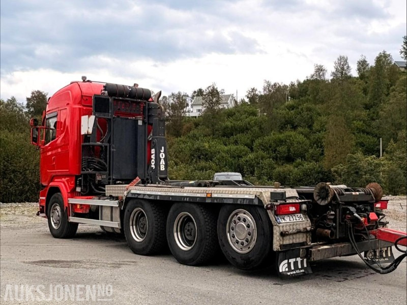 2015 Scania R-serie – Krokbil 8x4 - Joab krok - Eu-godkjent til 3/26 - Km: 308323 - Camión multibasculante: foto 3 2015 Scania R-serie – Krokbil 8x4 - Joab krok - Eu-godkjent til 3/26 - Km: 308323 - Camión multibasculante: foto 3