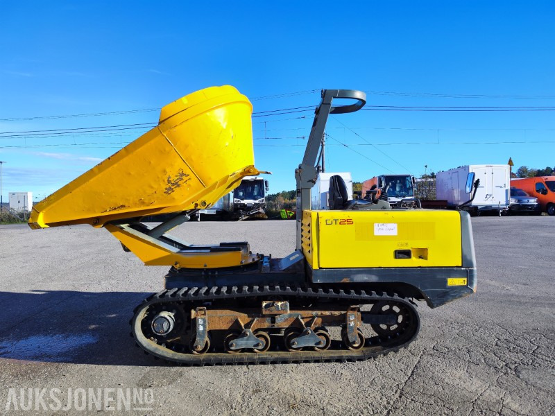 2015 Wacker Neuson DT25 beltegående dumper - Dúmper: foto 1 2015 Wacker Neuson DT25 beltegående dumper - Dúmper: foto 1