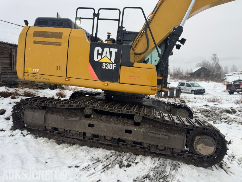 Excavadora de cadenas 2016 Cat 330FL GRAVEMASKIN, GPS, TILTROTATOR, 2 SKUFFER +++: foto 11