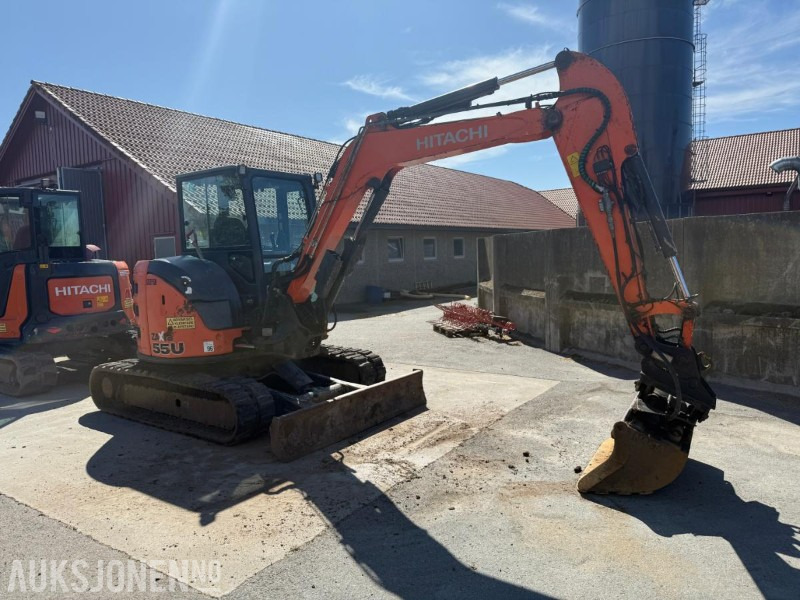 2016 Hitachi ZX55U-5A BELTEGRAVER- SERVICEHISTORIKK. - Excavadora: foto 3 2016 Hitachi ZX55U-5A BELTEGRAVER- SERVICEHISTORIKK. - Excavadora: foto 3