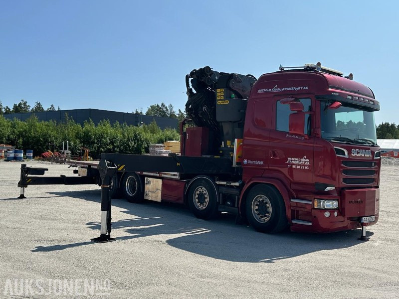 2016 Scania R-serie R580 8*2 - - Camión grúa: foto 3 2016 Scania R-serie R580 8*2 - - Camión grúa: foto 3