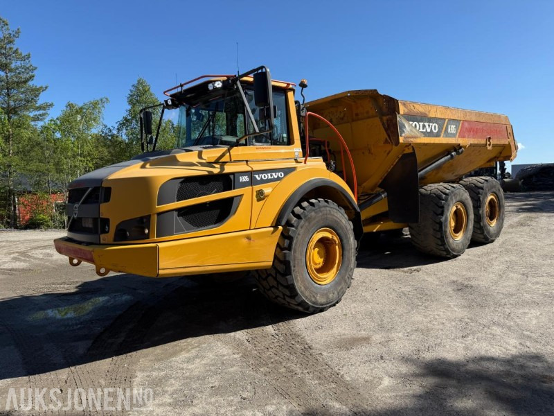 2016 Volvo A30G DUMPER SERVICEHISTORIKK SENTRALSMØRING. - Dúmper: foto 1 2016 Volvo A30G DUMPER SERVICEHISTORIKK SENTRALSMØRING. - Dúmper: foto 1