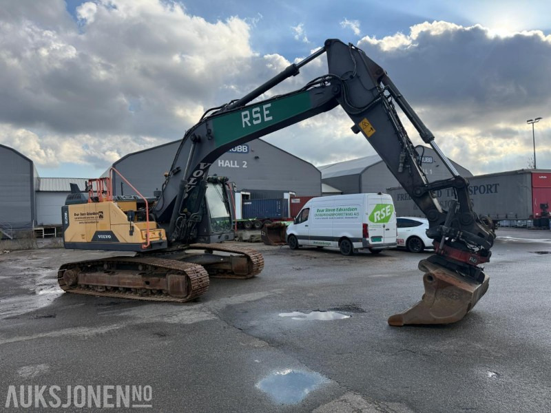 2016 Volvo EC250EL BELTEGRAVER R8 ROTOTILT TOPCON MASKINSTYRING SERVICEHISTORIKK - Excavadora: foto 2 2016 Volvo EC250EL BELTEGRAVER R8 ROTOTILT TOPCON MASKINSTYRING SERVICEHISTORIKK - Excavadora: foto 2