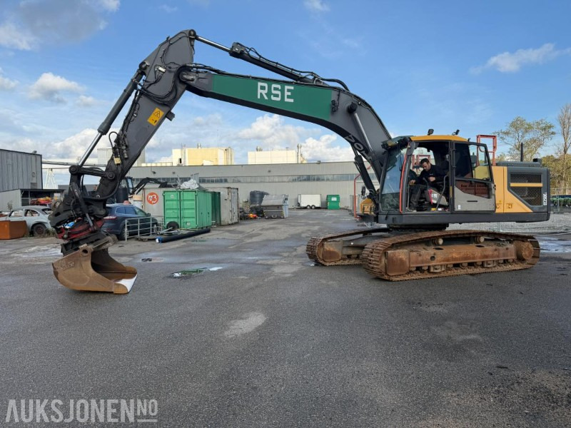2016 Volvo EC250EL BELTEGRAVER R8 ROTOTILT TOPCON MASKINSTYRING SERVICEHISTORIKK - Excavadora: foto 5 2016 Volvo EC250EL BELTEGRAVER R8 ROTOTILT TOPCON MASKINSTYRING SERVICEHISTORIKK - Excavadora: foto 5