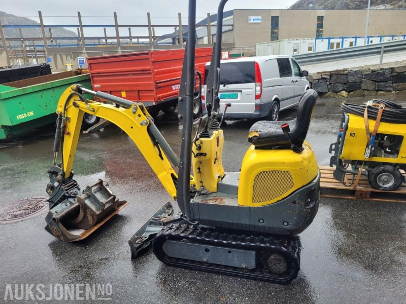 2016 Wacker Neuson 803 Dual Power, 2 skuffer, Elektro-hydraulisk aggregat (HPU) - Miniexcavadora: foto 3 2016 Wacker Neuson 803 Dual Power, 2 skuffer, Elektro-hydraulisk aggregat (HPU) - Miniexcavadora: foto 3