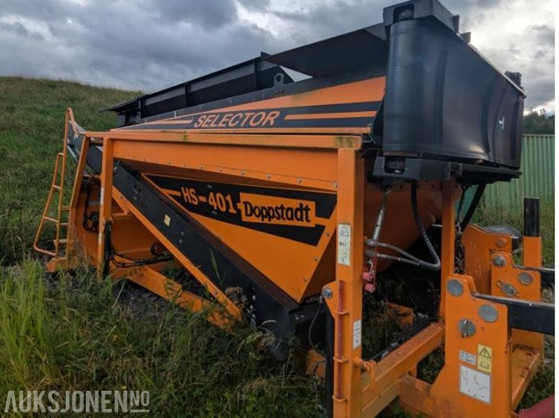 2017 Doppstadt HS-401 Selector Sikt - Kun 80 timer - Hydraulisk drift og magnetbånd - Cribadora: foto 1 2017 Doppstadt HS-401 Selector Sikt - Kun 80 timer - Hydraulisk drift og magnetbånd - Cribadora: foto 1