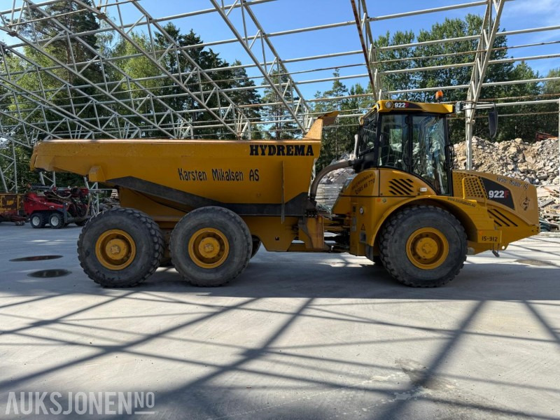 2017 Hydrema 922F 2.55 DUMPER SERVICEHISTORIKK LITE TIMER. - Dúmper: foto 3 2017 Hydrema 922F 2.55 DUMPER SERVICEHISTORIKK LITE TIMER. - Dúmper: foto 3