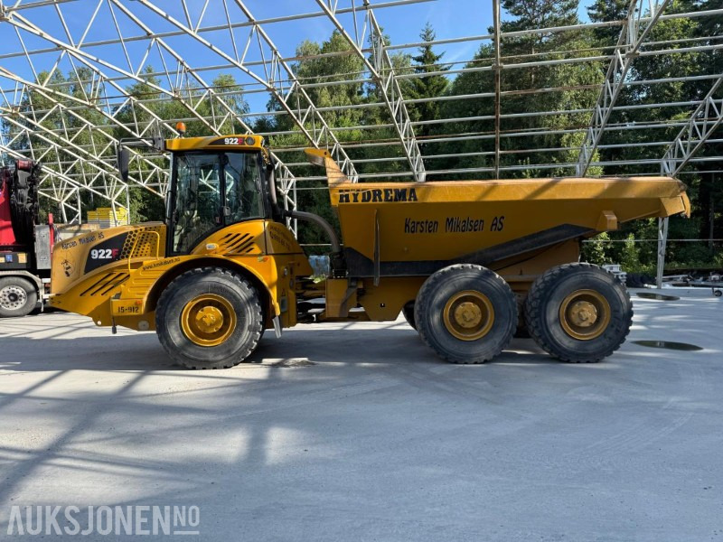 2017 Hydrema 922F 2.55 DUMPER SERVICEHISTORIKK LITE TIMER. - Dúmper: foto 4 2017 Hydrema 922F 2.55 DUMPER SERVICEHISTORIKK LITE TIMER. - Dúmper: foto 4