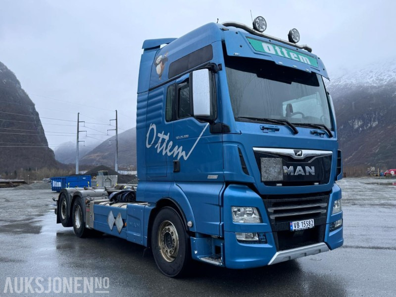 2018 MAN TGX 26.580 - D38 - Euro 6 - Krokbil - 20 tonns JOAB Krok med knekk - 6x2 - Camión multibasculante: foto 3 2018 MAN TGX 26.580 - D38 - Euro 6 - Krokbil - 20 tonns JOAB Krok med knekk - 6x2 - Camión multibasculante: foto 3